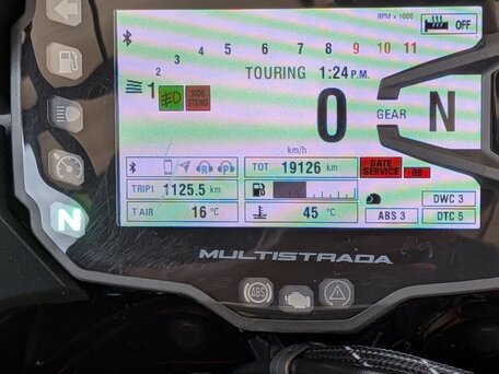 2016 Ducati Multistrada 1200, красный, 1200000 рублей, вид 5