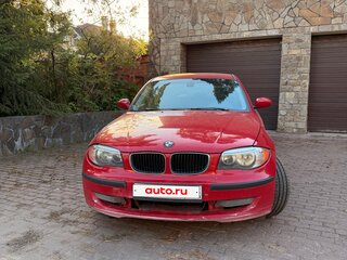 2008 BMW 1 серии 116i I (E81/E82/E87/E88) Рестайлинг, красный, 600000 рублей, вид 1
