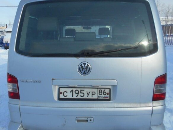 2006 Volkswagen Multivan T5, серебристый - вид 4