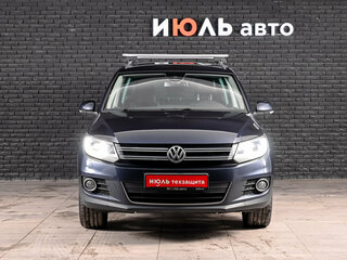 2012 Volkswagen Tiguan I Рестайлинг, синий, 1560000 рублей, вид 2