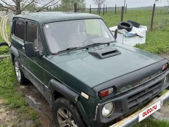 1998 Lada (ВАЗ) 2121 (4x4) I Рестайлинг, зелёный, 150000 рублей - вид 1