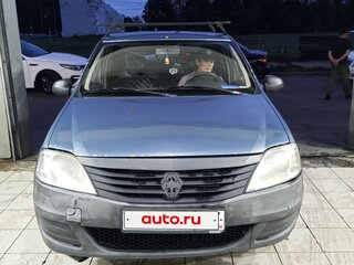2011 Renault Logan I Рестайлинг, синий, 150000 рублей, вид 1