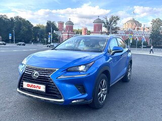 2019 Lexus NX 200 I Рестайлинг, синий, 3450000 рублей, вид 3
