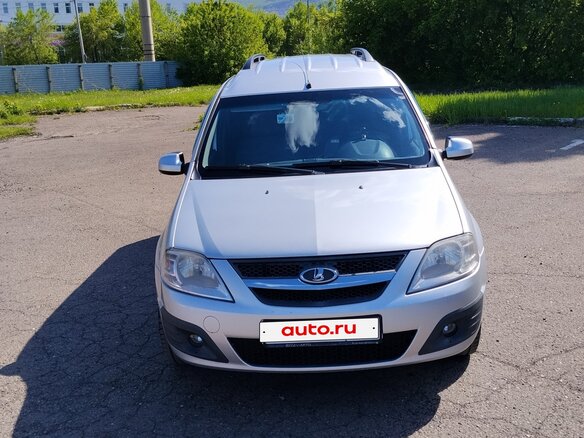 2014 Lada (ВАЗ) Largus I, серебристый, 615000 рублей - вид 1
