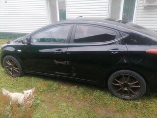 2014 Hyundai Elantra V (MD), чёрный, 920000 рублей, вид 4