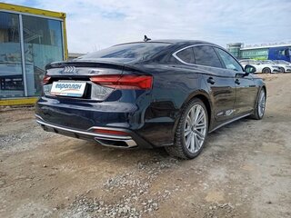 2021 Audi A5 Sportback 45 TFSI II (F5) Рестайлинг, синий, 3550000 рублей, вид 3