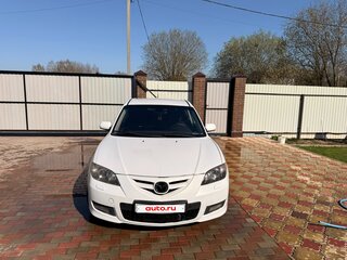 2008 Mazda 3 5-speed I (BK) Рестайлинг, белый, 540000 рублей, вид 1