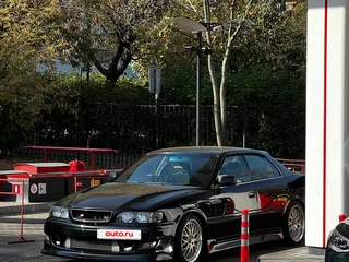 1996 Toyota Chaser VI (X100), чёрный, 1650000 рублей, вид 1