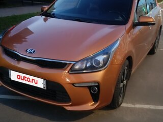 2017 Kia Rio IV, оранжевый, 1290000 рублей, вид 1