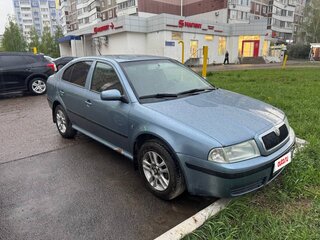 2008 Skoda Octavia I (A4) Рестайлинг, голубой, 340000 рублей, вид 3