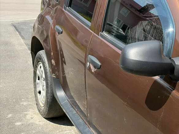 2014 Renault Duster I, коричневый, 650000 рублей - вид 3