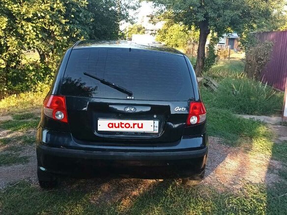 2004 Hyundai Getz I, чёрный, 400000 рублей - вид 2
