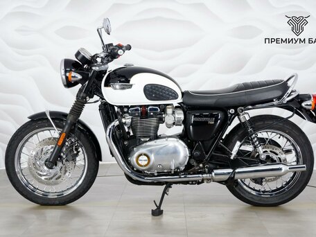 2016 Triumph Bonneville T120, белый, 917000 рублей, вид 2
