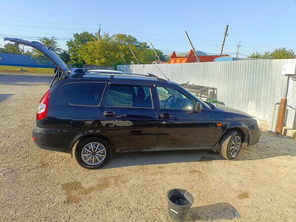 2012 Lada (ВАЗ) Priora I, чёрный, 380000 рублей - вид 2