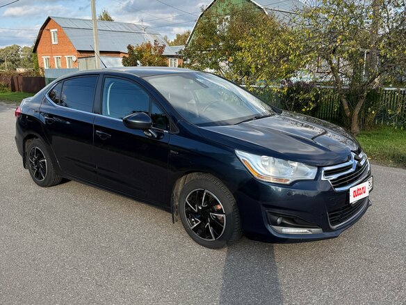 2014 Citroen C4 II, синий, 749000 рублей - вид 4