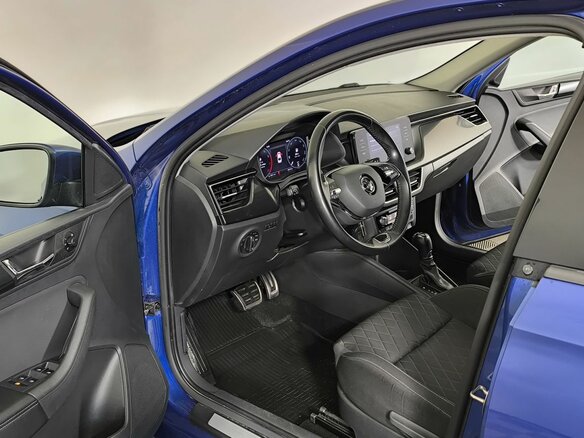 2022 Skoda Rapid II, синий - вид 7