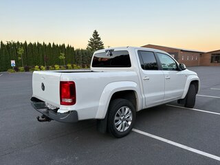2013 Volkswagen Amarok Double Cab part-time I, белый, 1650000 рублей, вид 5