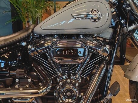 2024 Harley-Davidson Fat Boy, серый, 3300000 рублей, вид 5