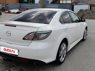 2010 Mazda 6 II (GH) Рестайлинг, белый, 1050000 рублей, вид 5