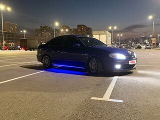 2002 Nissan Almera II (N16), синий, 550000 рублей, вид 4
