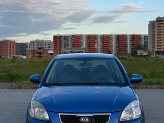 2010 Kia Rio II Рестайлинг, синий, 600000 рублей, вид 2