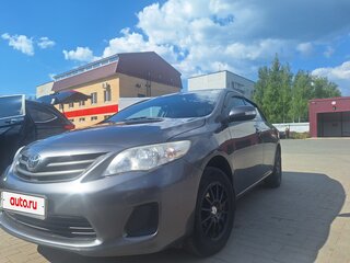 2012 Toyota Corolla X (E140, E150) Рестайлинг, серый, 1050000 рублей, вид 1
