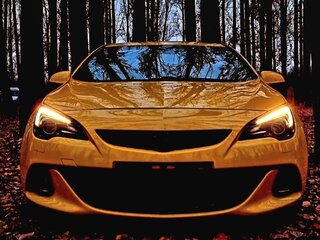 2012 Opel Astra GTC J Рестайлинг, жёлтый, 800000 рублей, вид 5