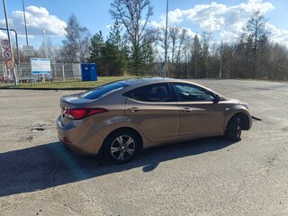 2014 Hyundai Elantra V (MD) Рестайлинг, коричневый, 875000 рублей, вид 5