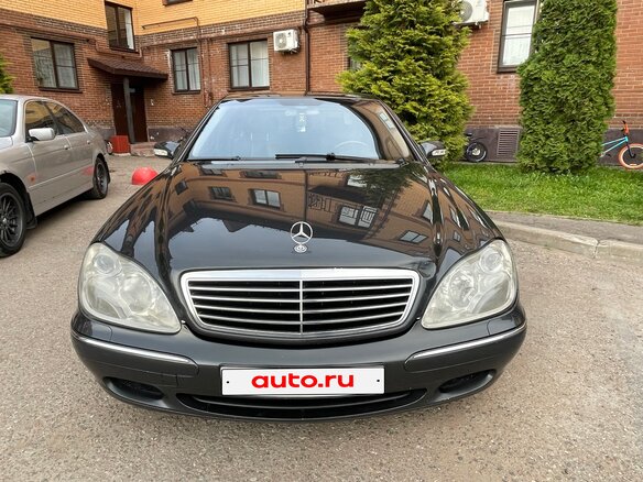 2002 Mercedes-Benz S-Класс 500 Long IV (W220), серый - вид 1