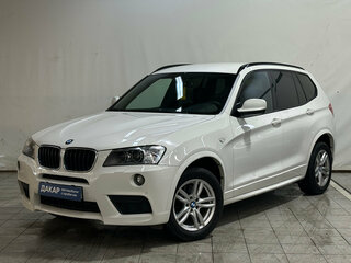 2012 BMW X3 20i xDrive II (F25), белый, 1520000 рублей, вид 1