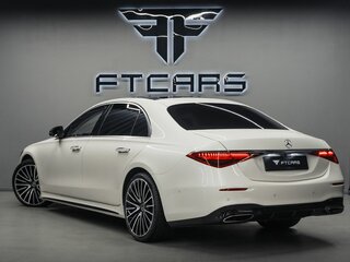 2021 Mercedes-Benz S-Класс 450 4MATIC VII (W223), белый, 12444000 рублей, вид 3