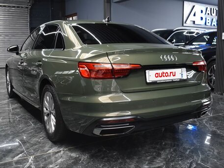 2023 Audi A4 30 TDI V (B9) Рестайлинг, зелёный, 3380000 рублей, вид 5