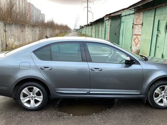 2016 Skoda Octavia III (A7), серый, 1630000 рублей - вид 3