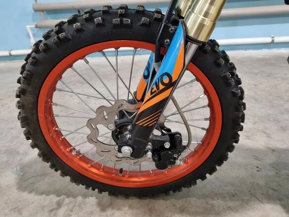 2024 Kayo Evolution YX140EM, оранжевый, 60000 рублей - вид 6
