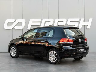 2010 Volkswagen Golf VI, чёрный, 849000 рублей, вид 2