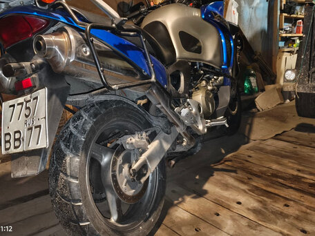 1999 Honda XL1000V Varadero, синий, 375000 рублей, вид 4