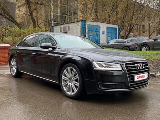 2014 Audi A8 Long III (D4) Рестайлинг, чёрный, 2800000 рублей, вид 4