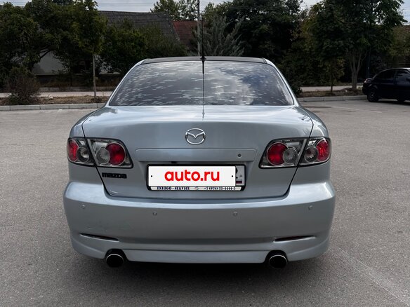 2007 Mazda 6 I (GG) Рестайлинг, серебристый - вид 5