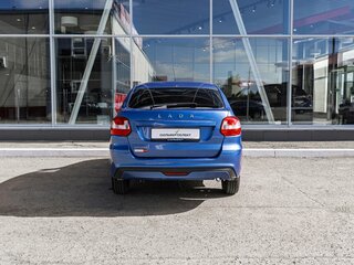 2018 Lada (ВАЗ) Granta I Рестайлинг, синий, 450000 рублей, вид 4