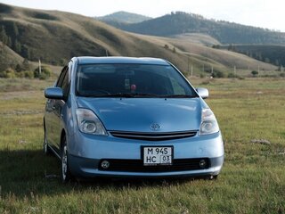 2008 Toyota Prius II Рестайлинг (XW20), голубой, 850000 рублей, вид 2