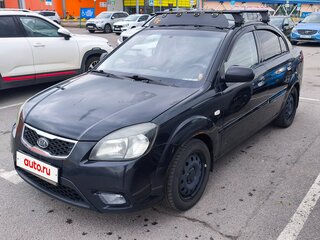2011 Kia Rio II Рестайлинг, чёрный, 550000 рублей, вид 2