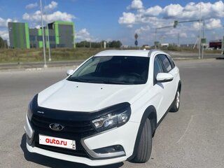 2018 Lada (ВАЗ) Vesta SW I, белый, 1100000 рублей, вид 1