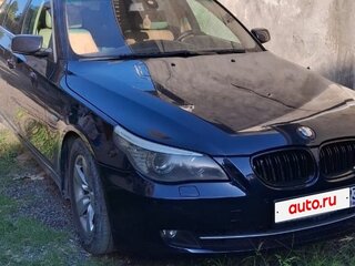 2007 BMW 5 серии 525i V (E60/E61) Рестайлинг, синий, 1049000 рублей, вид 1