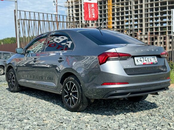 2021 Skoda Rapid II, серый - вид 5
