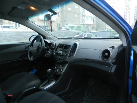 2012 Chevrolet Aveo II, синий - вид 4