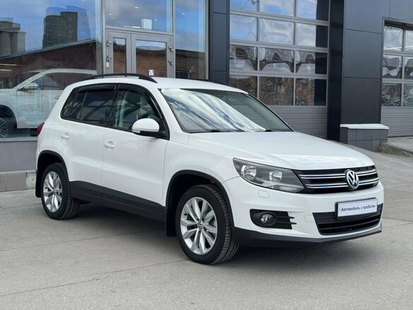 2011 Volkswagen Tiguan I Рестайлинг, белый, 1280000 рублей - вид 15