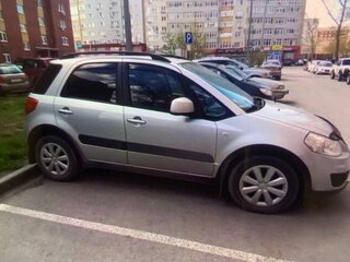 2013 Suzuki SX4 I (Classic) Рестайлинг, серебристый, 1250000 рублей, вид 3