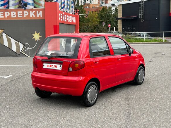 2007 Daewoo Matiz I Рестайлинг, красный, 245000 рублей - вид 5