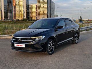 2022 Volkswagen Polo VI, чёрный, 2190000 рублей, вид 3
