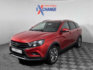 2020 Lada (ВАЗ) Vesta SW Cross I, красный, 969000 рублей, вид 1
